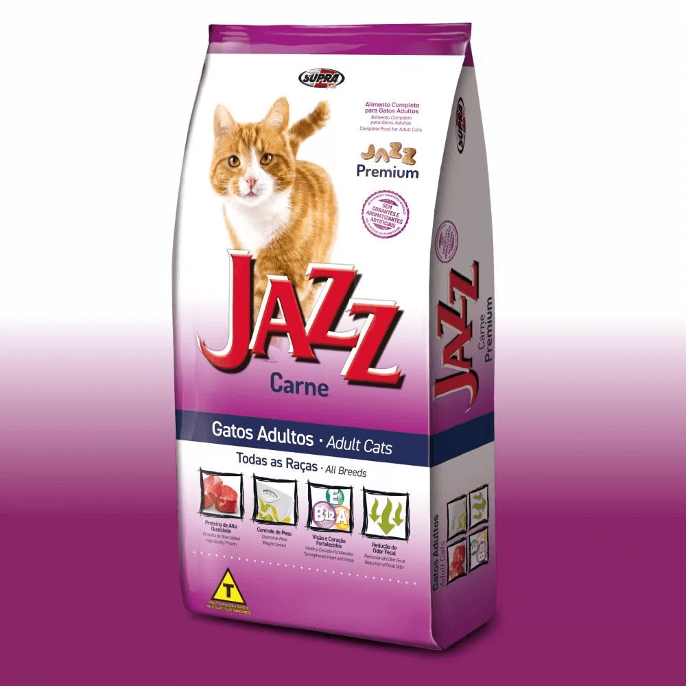 pacote-de-racao-da-marca-jazz-para-gatos-adultos-sabor-carne