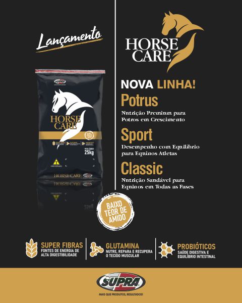 Nova linha Horse Care