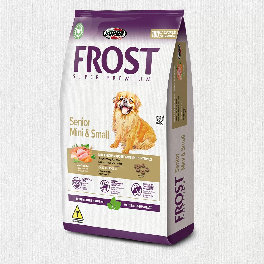 embalagem-da-racao-frost-senior-mini-e-small