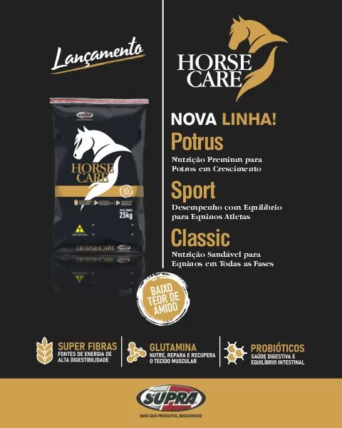 Nova linha Horse Care